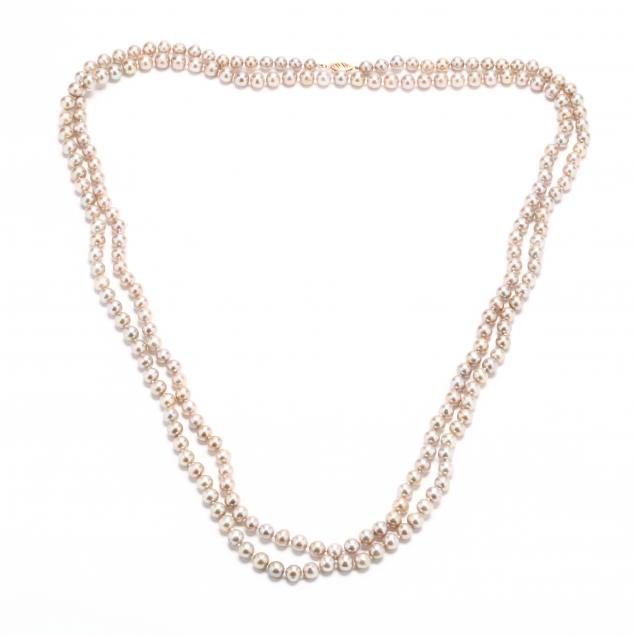 Vintage Classic 14K Solid Gold Clasp for Pearl Necklaces