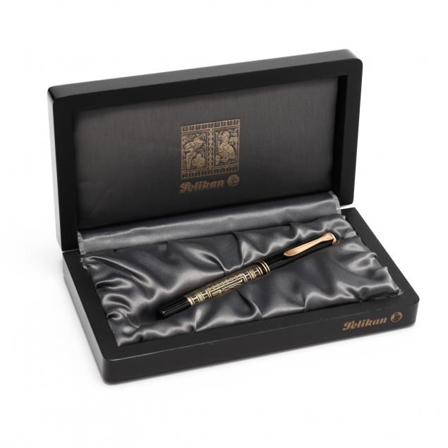 pelikan-i-m700-toledo-i-vermeil-silver-fountain-pen