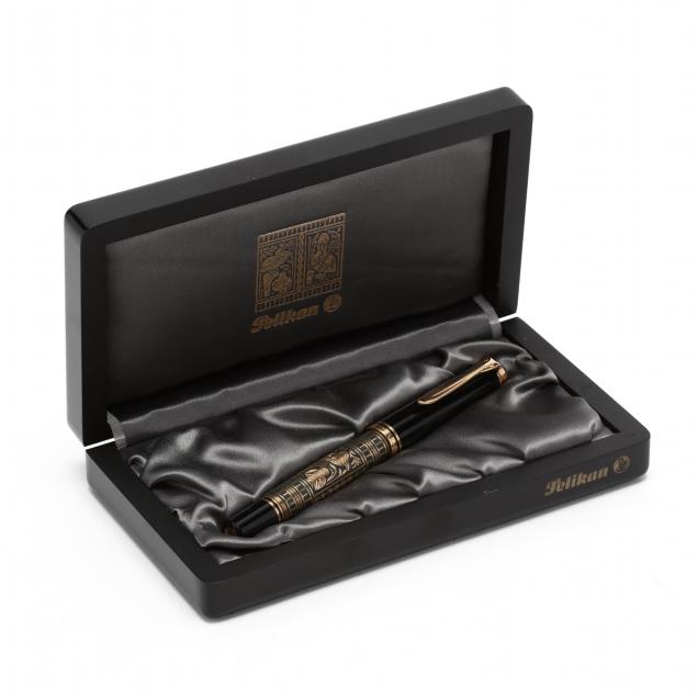 pelikan-i-m900-toledo-i-collector-s-edition-gilt-fountain-pen