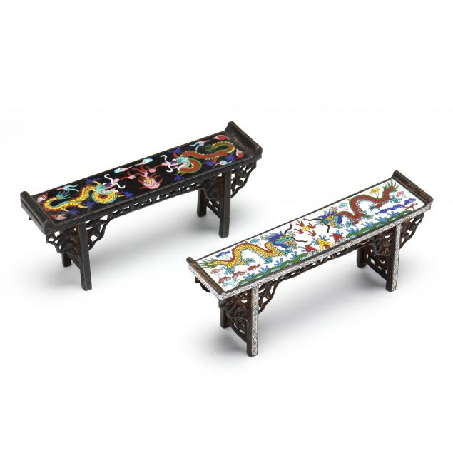 two-chinese-diminutive-cloisonne-altar-tables