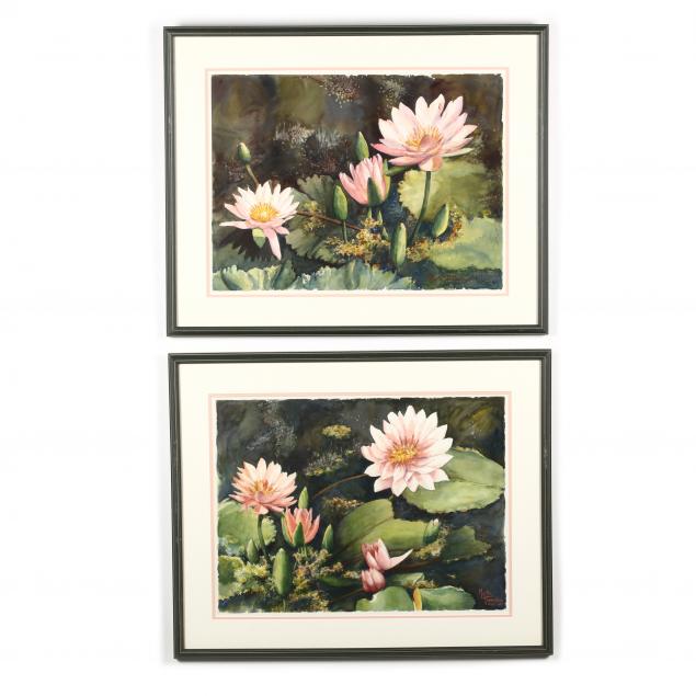 myrtle-tremblay-american-1908-2011-two-original-watercolors