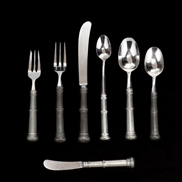 84-pieces-of-kirk-stieff-old-annapolis-pewter-handled-flatware