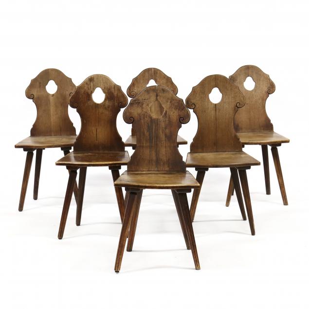 set-of-six-continental-style-walnut-plank-seat-chairs