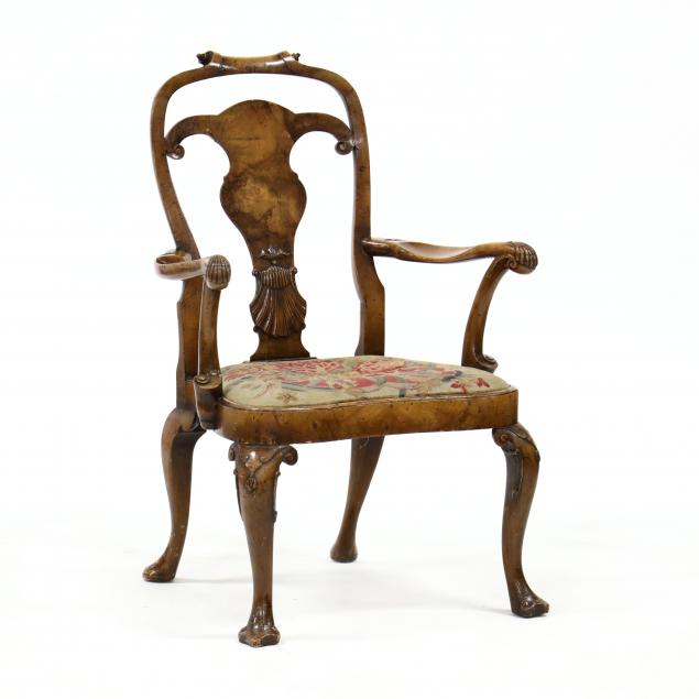 irish-queen-anne-style-carved-walnut-armchair