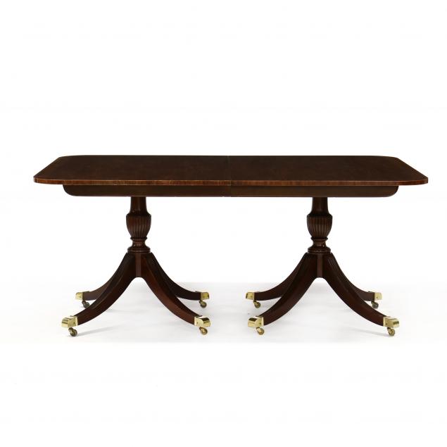 baker-collector-s-edition-inlaid-mahogany-double-pedestal-dining-table