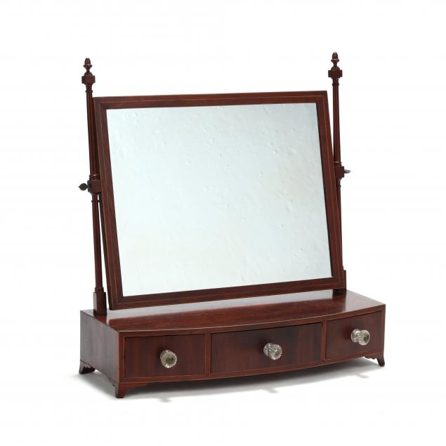 federal-inlaid-mahogany-dressing-mirror