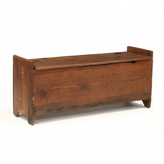 southern-yellow-pine-storage-bench