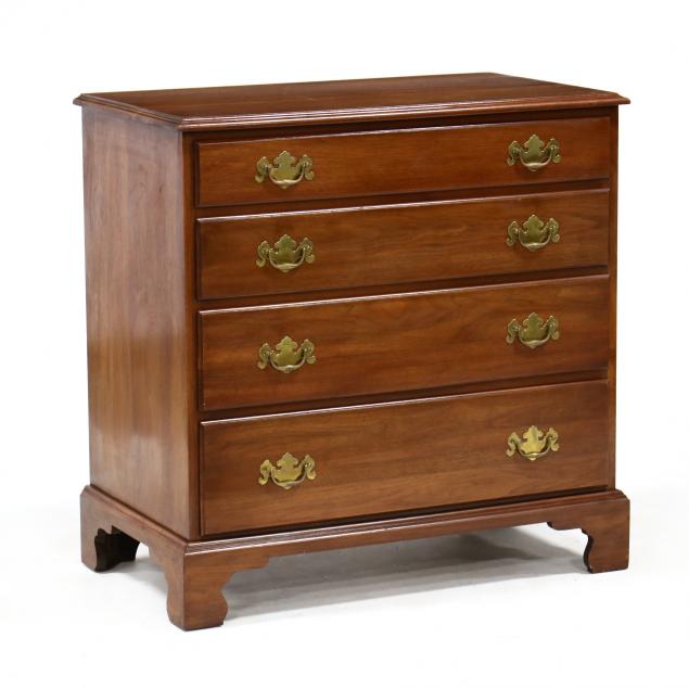 henkel-harris-chippendale-style-walnut-bachelor-s-chest