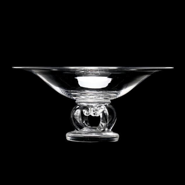steuben-crystal-pedestal-bowl