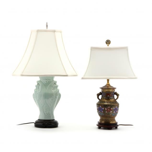 two-decorative-asian-table-lamps