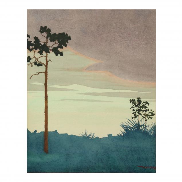 mason-w-zimmerman-pa-1860-1956-landscape-at-dusk