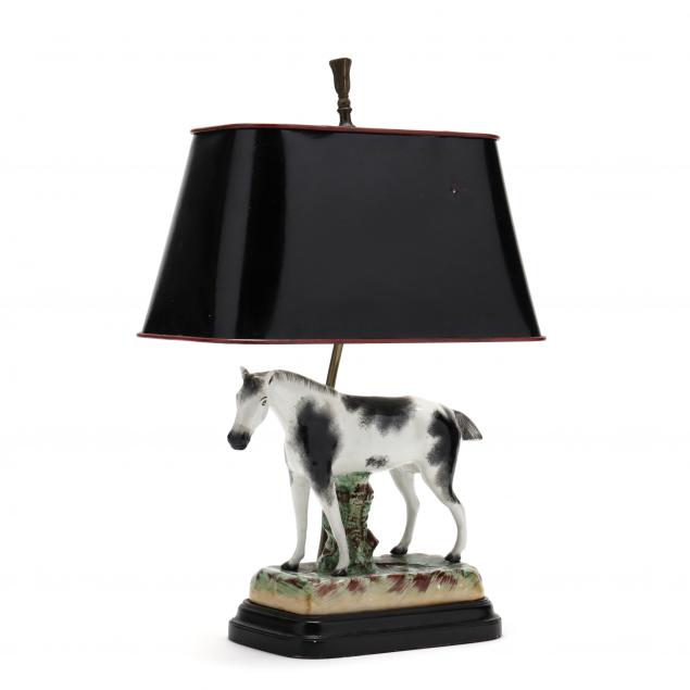 staffordshire-horse-figure-with-lamp-base