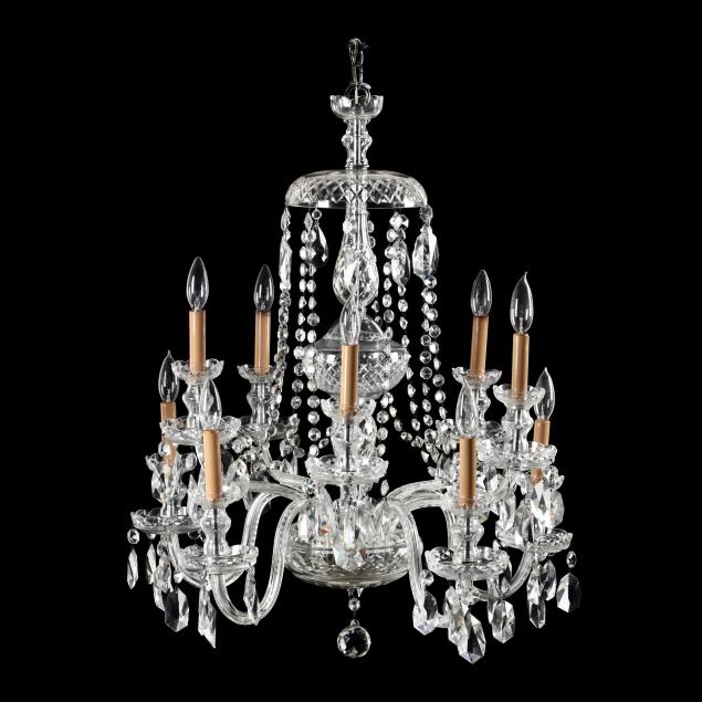 vintage-cut-crystal-chandelier