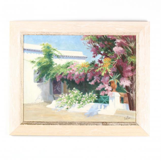 a-vintage-painting-of-a-sun-drenched-french-veranda-with-blossoms