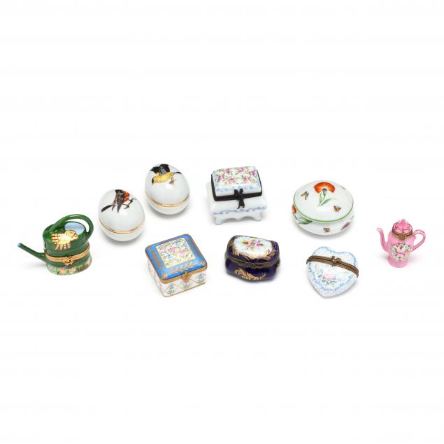 nine-handpainted-limoges-pill-boxes