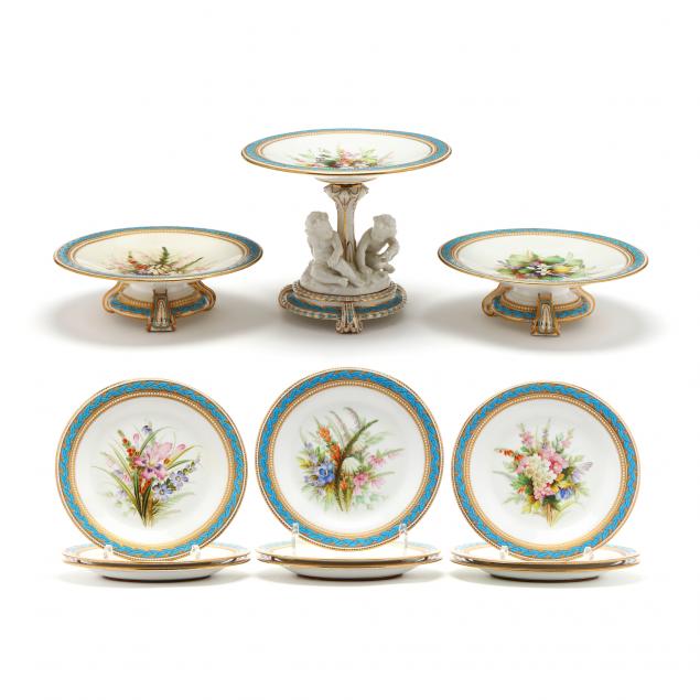 royal-worcester-porcelain-dessert-set