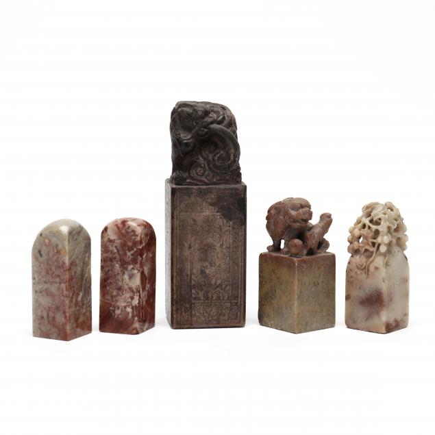 a-group-of-chinese-hardstone-seals