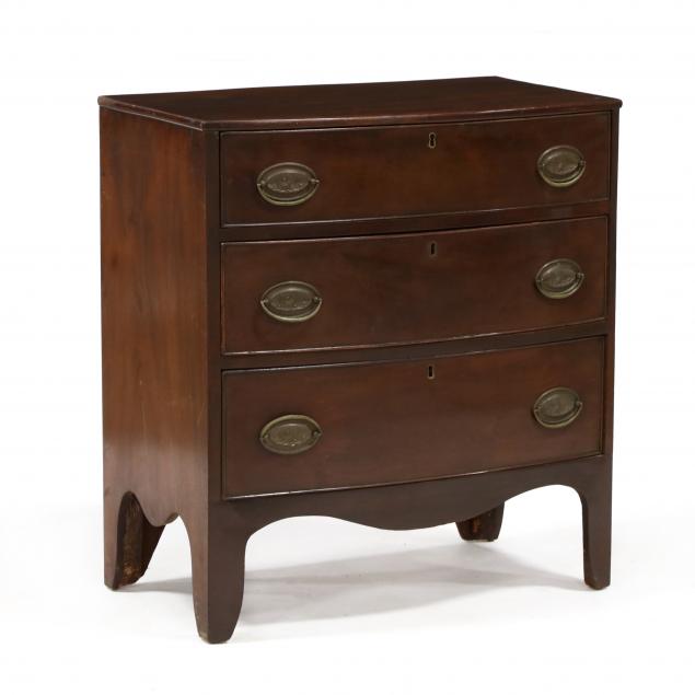 english-hepplewhite-mahogany-diminutive-bowfront-chest-of-drawers