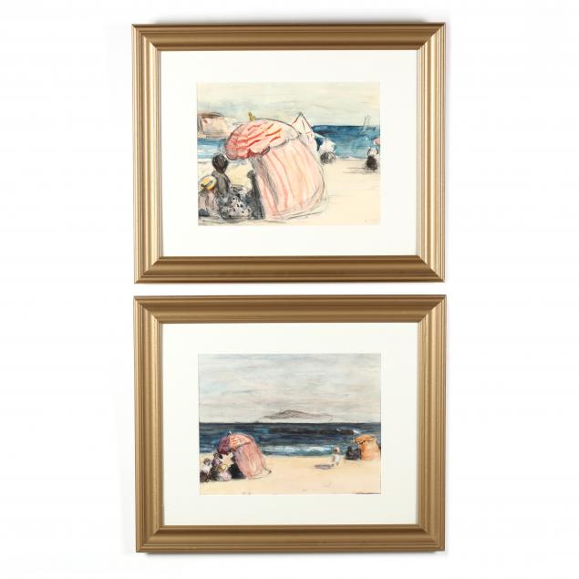robert-henry-logan-ma-1875-1942-two-beach-scenes