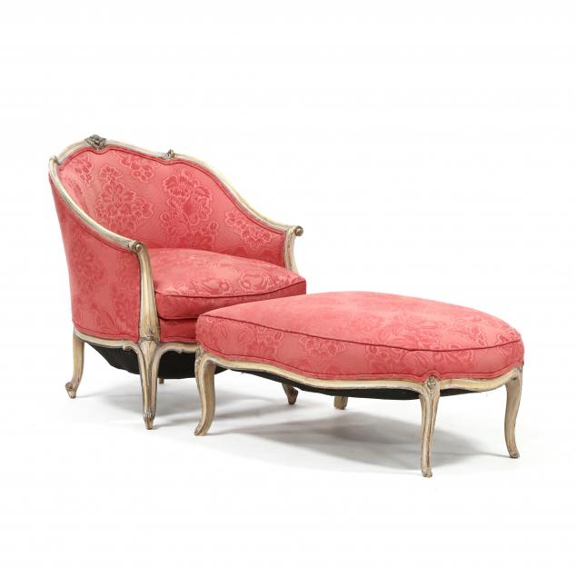 vintage-french-provincial-style-carved-and-painted-chaise-lounge