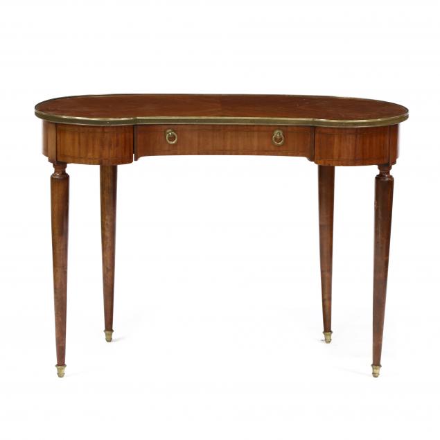 french-kidney-shaped-inlaid-writing-table