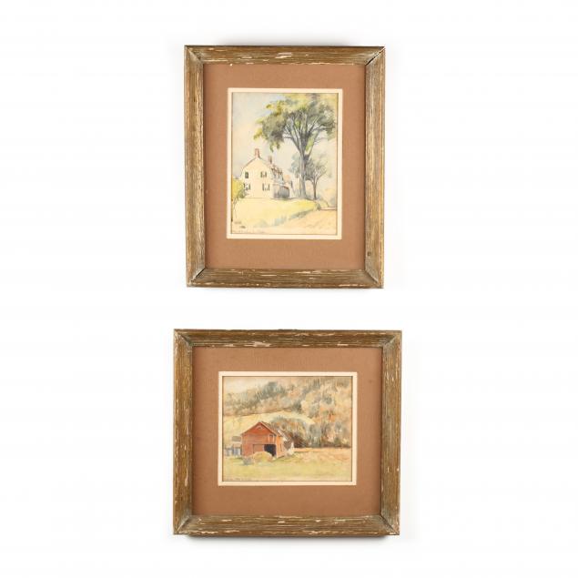 american-school-early-20th-century-two-watercolors-of-new-york-countryside