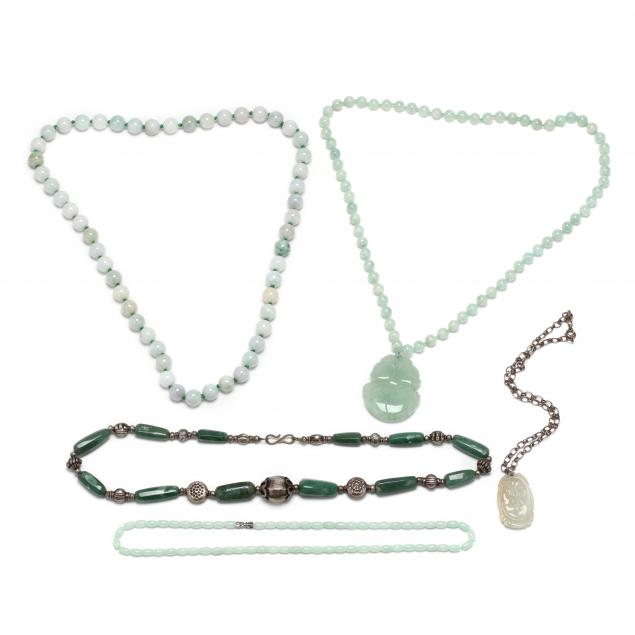 five-gemstone-necklaces