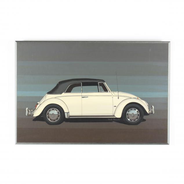 bob-rector-american-1933-2004-white-vw-bug