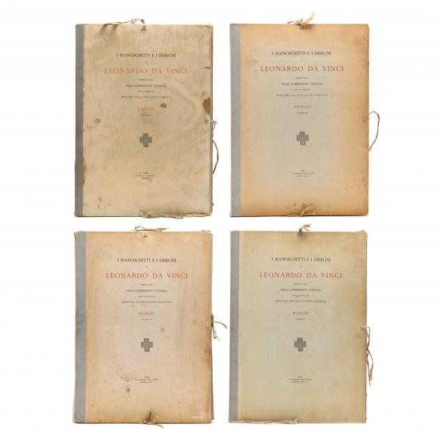 i-i-manoscritti-e-i-disegni-di-leonardo-da-vinci-i-4-volumes