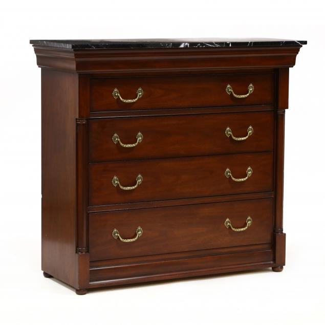 lineage-neoclassical-style-marble-top-chest-of-drawers