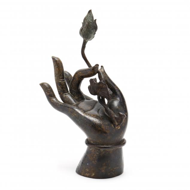 a-thai-bronze-hand-of-buddha
