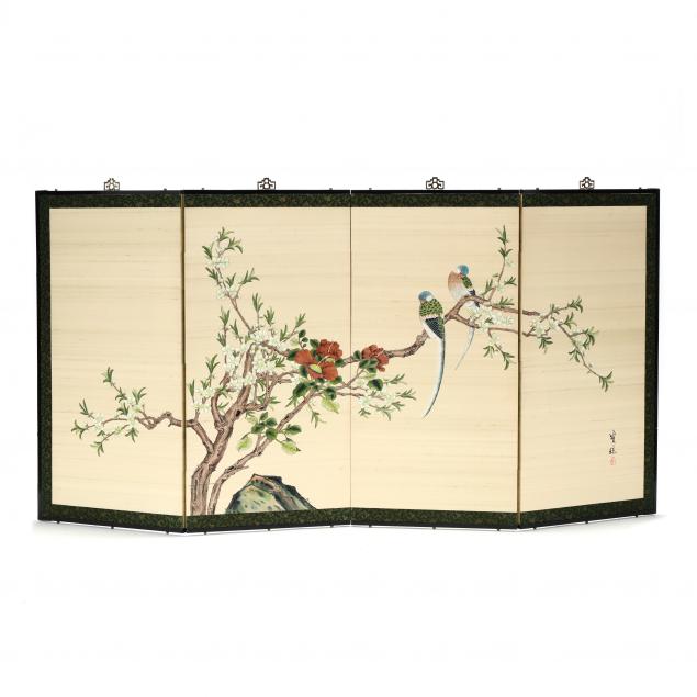 a-chinese-bird-and-flower-folding-screen