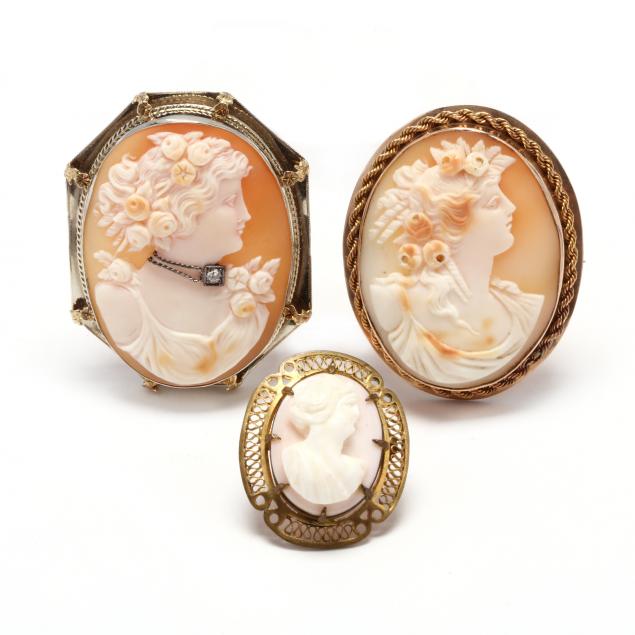 three-cameo-brooches