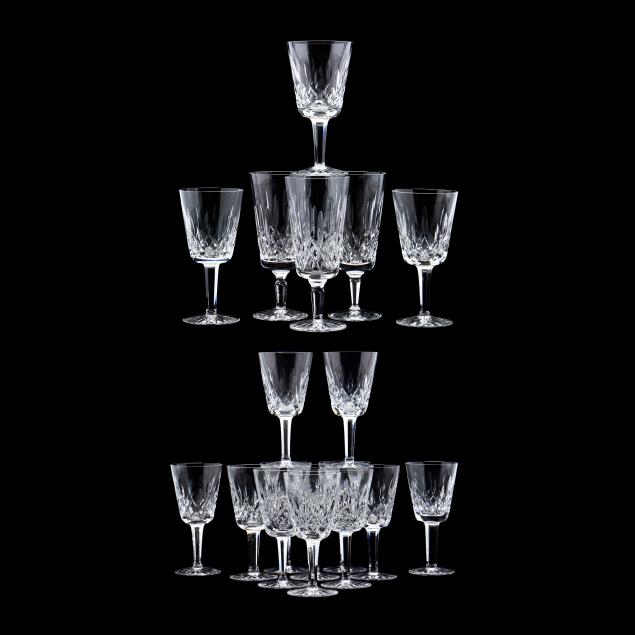 waterford-lismore-crystal-stemware