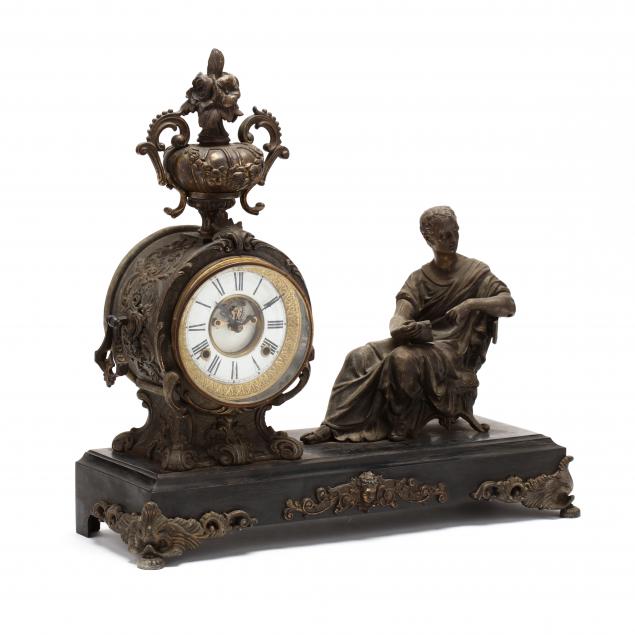 victorian-figural-mantel-clock