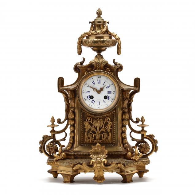 louis-xvi-style-gilt-brass-mantel-clock