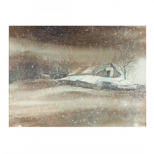 watercolor-of-a-rural-winter-landscape