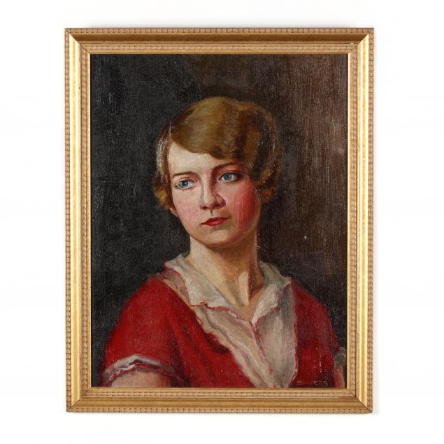 a-portrait-of-a-woman-in-red-circa-1930