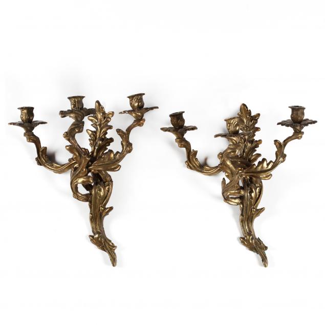 a-pair-of-brass-antique-french-wall-sconces