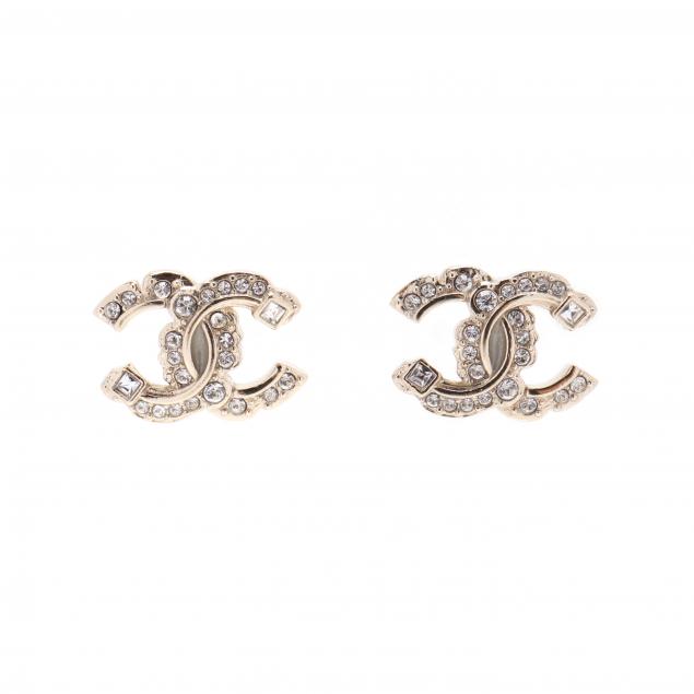 chanel-mini-logo-earrings