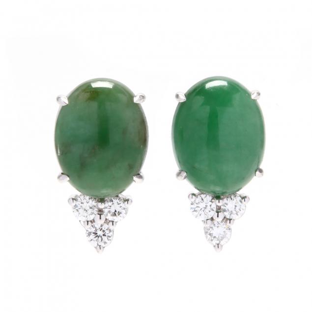 18kt-white-gold-jadeite-and-diamond-earrings-ise