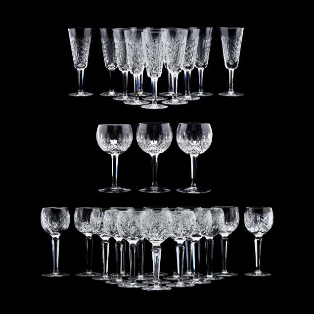 waterford-32-pieces-of-stemware