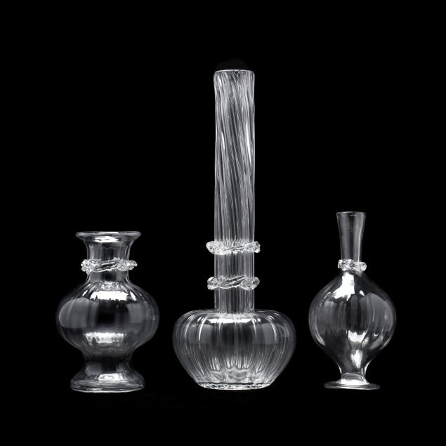 three-blown-glass-vases