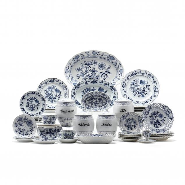 meissen-and-blue-danube-dinnerware-44pcs