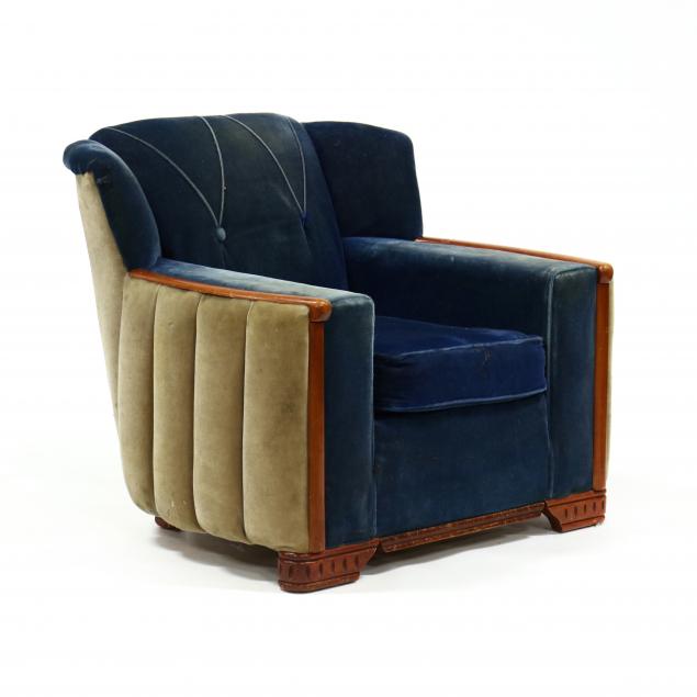 art-deco-mohair-upholstered-club-chair