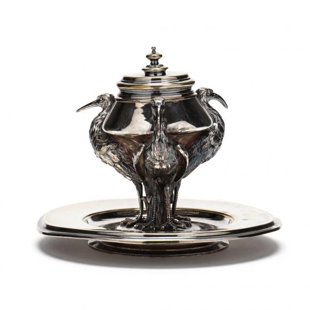 a-silverplate-figural-inkwell-with-storks