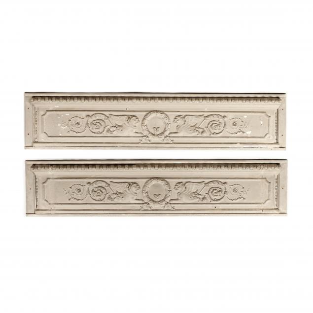 pair-of-vintage-plaster-architectural-friezes