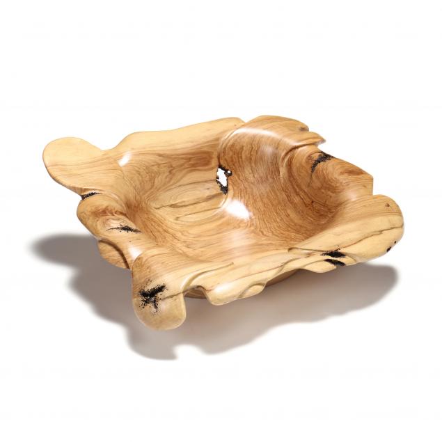 large-artisan-carved-wood-bowl