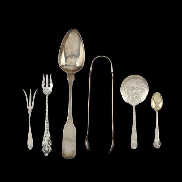 six-pieces-of-coin-silver-sterling-silver-flatware