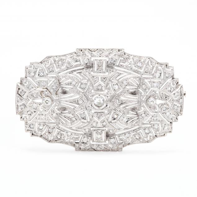 platinum-and-diamond-brooch